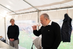 Festival des vins de l'AOC Touraine 2025 au prieuré St Cosme à La RIche (37).