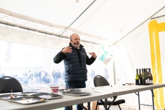 Festival des vins de l'AOC Touraine 2025 au prieuré St Cosme à La RIche (37).